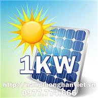 Máy phát điện năng lượng mặt trời 1KW